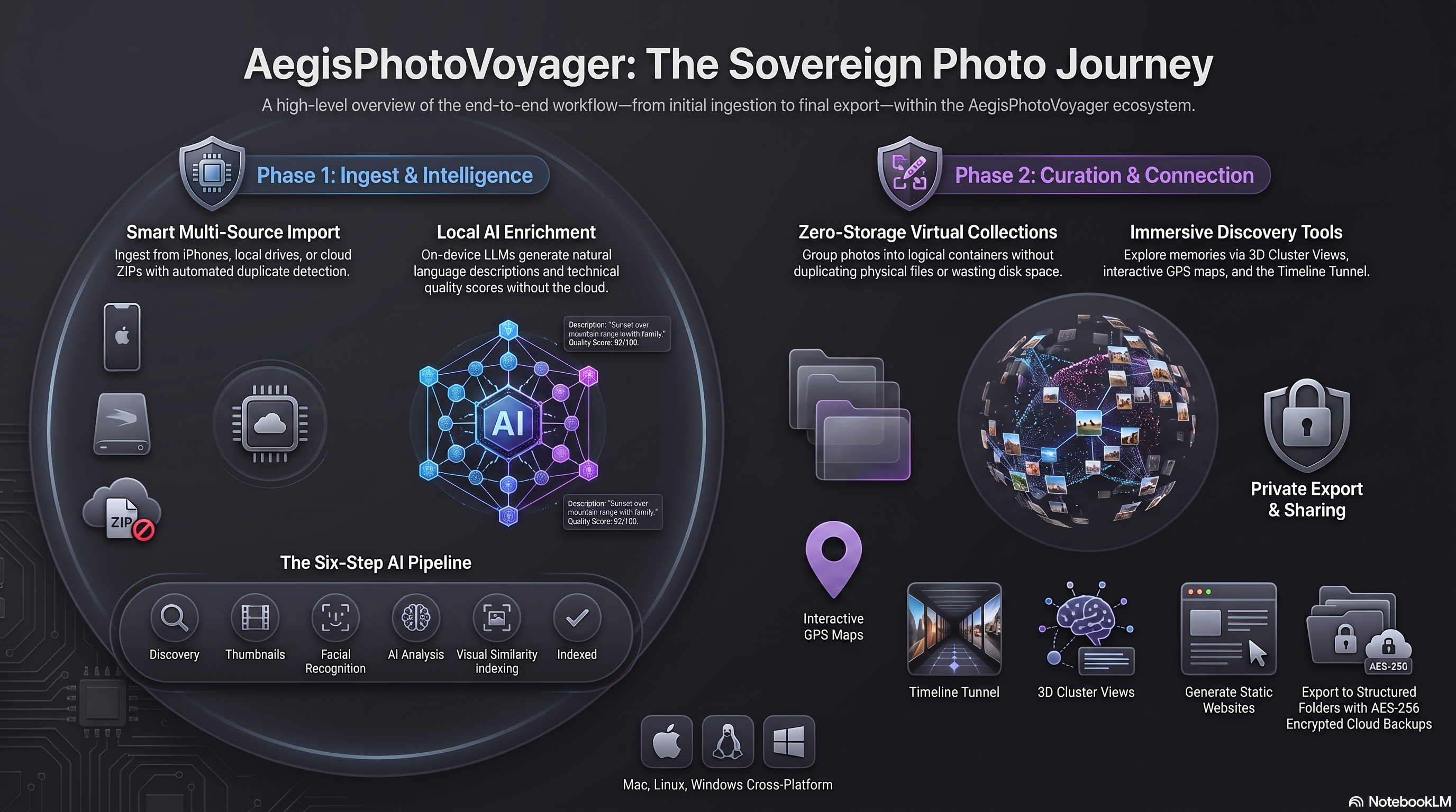 AegisPhotoVoyager Sovereign Photo Journey Workflow
